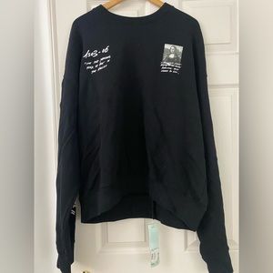 Off-white Mona Lisa crewneck